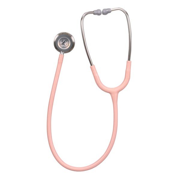 Classic III - Littmann Littmann – Στηθοσκόπιο Classic III Champagne Rose Satin Finish με Κώδωνα Ασημί Ακουστικά 69cm 5910