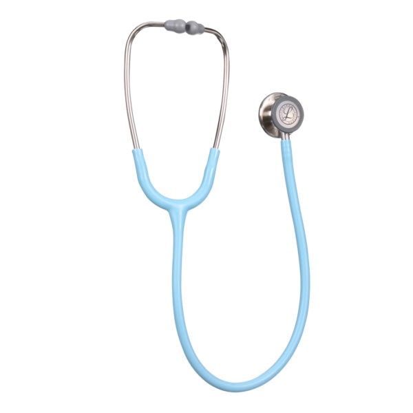 Classic III - Littmann Littmann – Στηθοσκόπιο Classic III Marine Blue Satin Finish με Κώδωνα Ασημί Ακουστικά 69cm 5912C