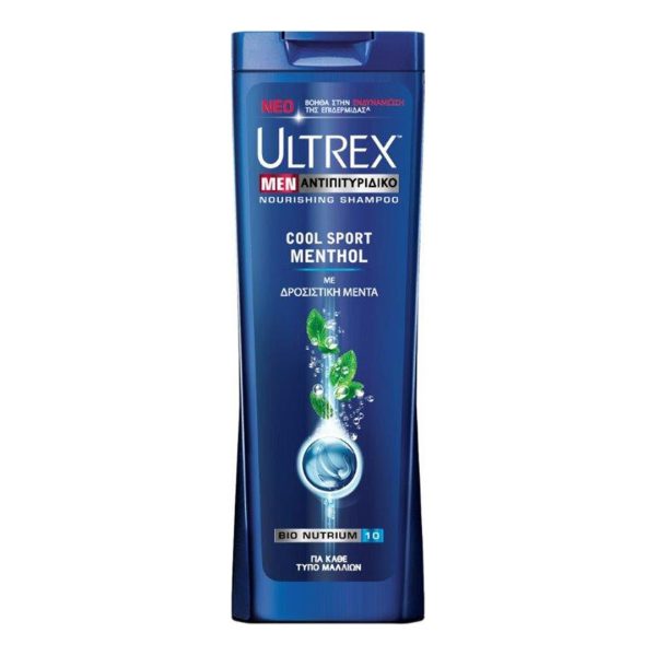 Ultrex - Men Σαμπουάν Cool Sport Menthol 360ml Ultrex - Men Σαμπουάν Cool Sport Menthol 360ml
