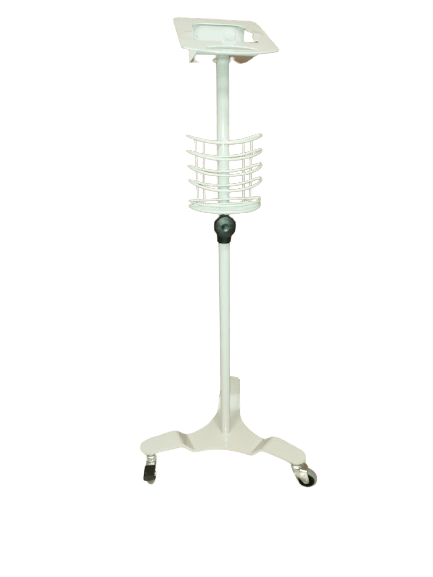 Bluemed – Metal Machine Trolley with Basket 1 piece