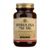 Solgar - Spirulina 750mg Συμπλήρωμα Διατροφής Σπιρουλίνα Πηγή Πρωτεΐνης για Φυτοφάγους 80 Κάψουλες