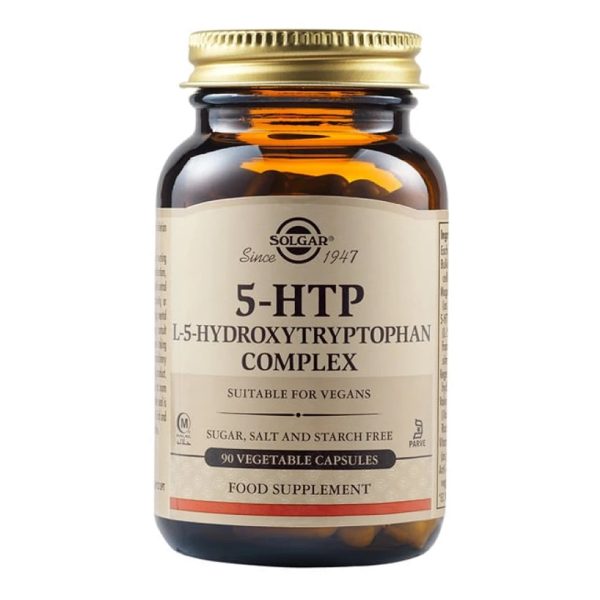 Solgar – 5-HTP (5-Hydroxytryptophan) Complex 100mg – 90 veg.caps