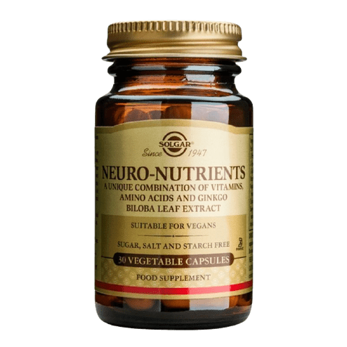 Solgar - Neuro Nutrients για τις Νοητικές Λειτουργείες Vegetarian 30 caps