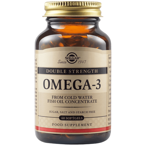 Solgar - Omega 3 Double Strength Συμπλήρωμα διατροφής Softgels 60 tabs