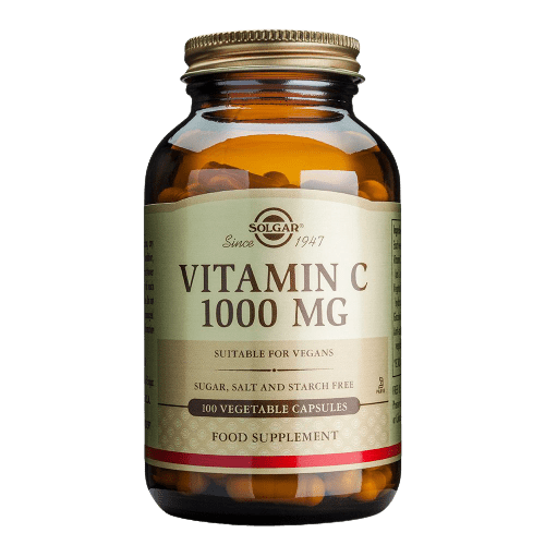 Solgar - Vitamin C 1000mg 100 tabs φυτικές κάψουλες