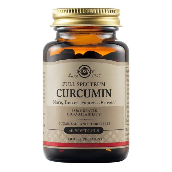 Solgar – Full Spectrum Curcumin – 30 softgels