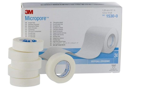 3M - Micropore Xάρτινη Tαινία Στερέωσης 1.25 cm x 9.1 m 1τμχ REF 1530-0