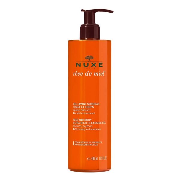Nuxe - Reve De Miel Gel Douche Αφρόλουτρο Καθαρισμού Προσώπου & Σώματος 400ml Nuxe - Reve De Miel Gel Douche Αφρόλουτρο Καθαρισμού Προσώπου & Σώματος 400ml