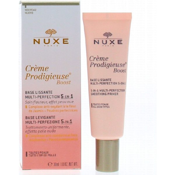 Nuxe – Prodigieuse Boost 5 in 1 Multi-Perfection Smoothing Primer 30ml Nuxe – Prodigieuse Boost 5 in 1 Multi-Perfection Smoothing Primer 30ml