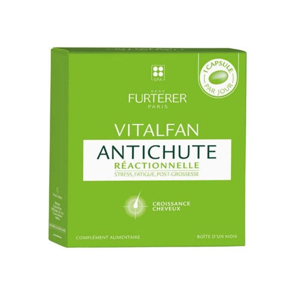 Rene Furterer - Vitalfan Συμπλήρωμα Διατροφής για την Αντιδραστική Τριχόπτωση 30 Κάψουλες Rene Furterer - Vitalfan Συμπλήρωμα Διατροφής για την Αντιδραστική Τριχόπτωση 30 Κάψουλες