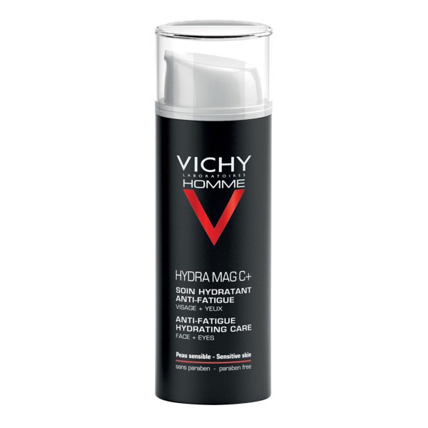 Vichy - Homme Hydra Mag C Κρέμα Προσώπου για Ευαίσθητες Επιδερμίδες 50ml
