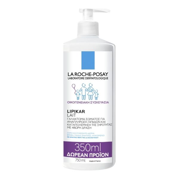 La Roche Posay - Lipikar Lait Ενυδατική Lotion κατά της Ξηρότητας 750ml