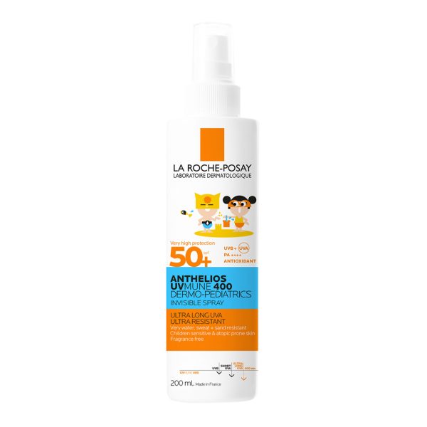 La Roche Posay - Anthelios UVMune 400 Dermo-Pediatrics SPF50+ Αόρατο Παιδικό Αντηλιακό Spray 200ml