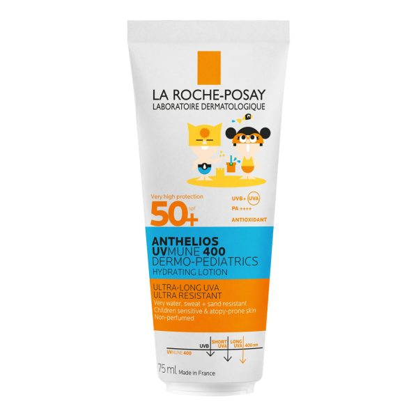 La Roche Posay - Anthelios UVMune 400 Dermo-Pediatrics SPF50+ Ενυδατικό Παιδικό Αντηλιακό Γαλάκτωμα 75ml