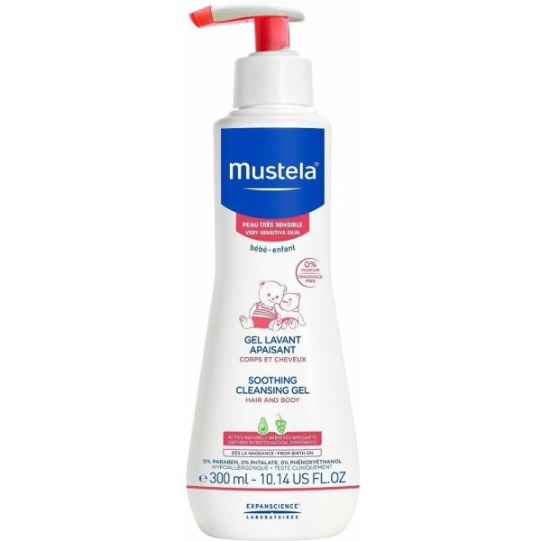 Mustela - Καθαριστικό Gel για Μαλλιά και Σώμα με Καταπραϋντική Δράση 300ml