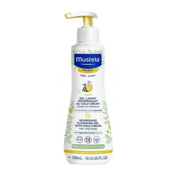 Mustela - Nourishing Cleansing Baby Cold Cream Αφρόλουτρο για το Ευαίσθητο και Ξηρό Δέρμα του Μωρού 300ml Mustela - Nourishing Cleansing Baby Cold Cream Αφρόλουτρο για το Ευαίσθητο και Ξηρό Δέρμα του Μωρού 300ml