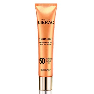 Lierac - Sunissime Protective Fluid Global Anti-Aging SPF 50+ Λεπτόρρευστη Αντηλιακή Κρέμα Προσώπου Ολικής Αντιγήρανσης 40ml