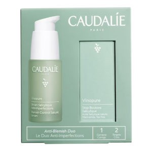 Περιποίηση Προσώπου Caudalie – Vinopure Blemish Control Salicylic Serum Όρος για Επιδερμίδες με Τάση Ακμής 30ml & Salicylic Spot Solution 15ml