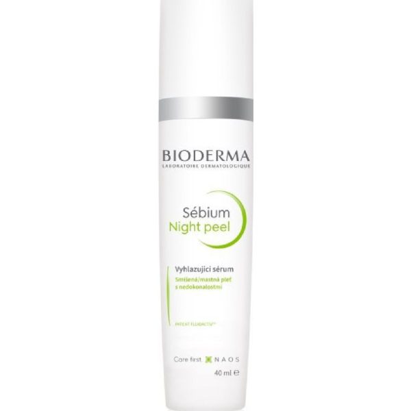 Bioderma - Sebium Night Peel Απαλό Peeling σε Μορφή Τζελ Κρέμας για Μεικτό προς Λιπαρό Δέρμα με Ατέλειες 40ml Bioderma - Sebium Night Peel Απαλό Peeling σε Μορφή Τζελ Κρέμας για Μεικτό προς Λιπαρό Δέρμα με Ατέλειες 40ml