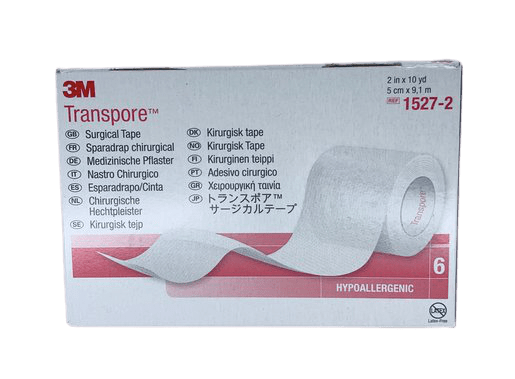 3M - Transpore Πλαστική Ταινία Στερέωσης 5cm x 9.1m 1 τμχ REF 1527-2