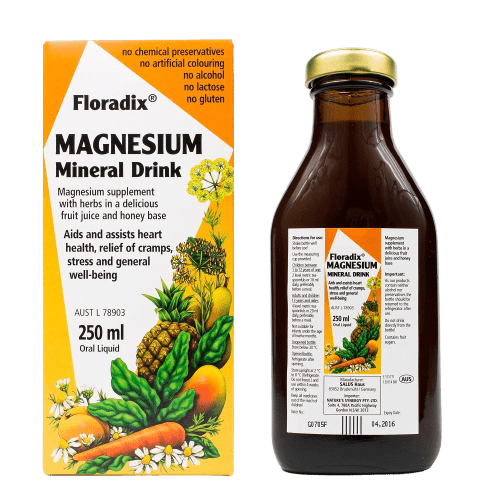PowerHealth – Floradix Dietary Supplement With Magnesium and Plant Extract With Concentrated Fruit Juice 250ml PowerHealth – Floradix Dietary Supplement With Magnesium and Plant Extract With Concentrated Fruit Juice 250ml