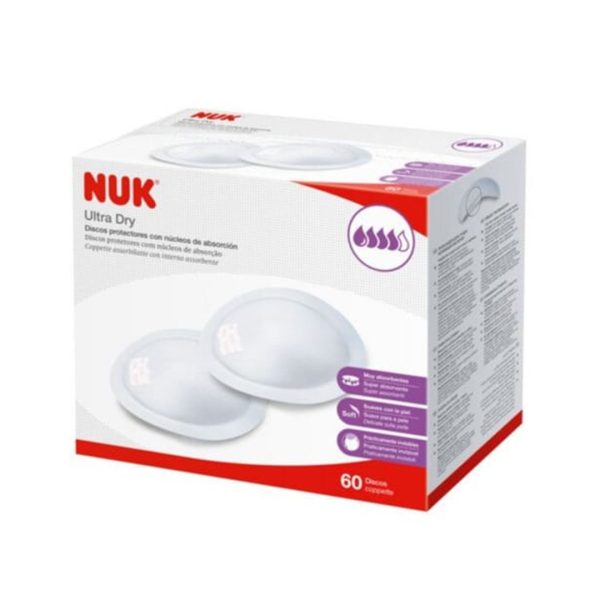 NUK - Ultra Dry Επιθέματα Στήθους 60τμχ NUK - Ultra Dry Επιθέματα Στήθους 60τμχ