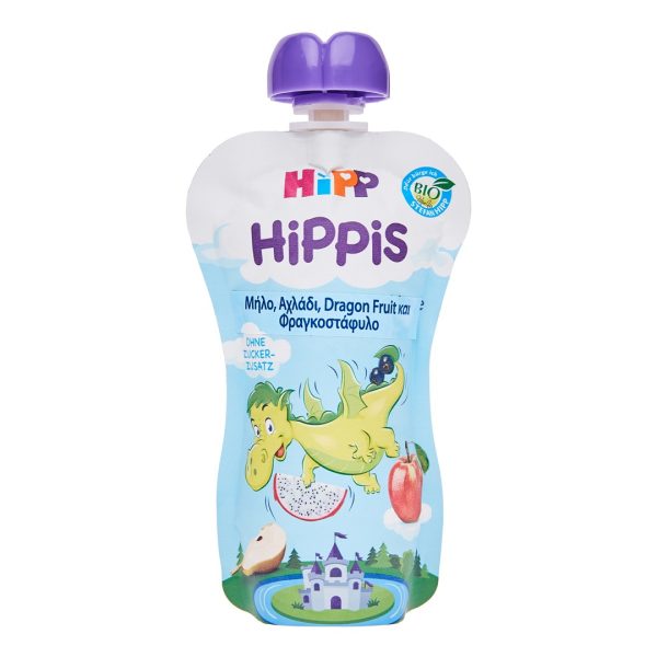 HiPP - Χυμός HiPPis με Μήλο, Αχλάδι, Dragon Fruit και Φραγκοστάφυλο 100gr HiPP - Χυμός HiPPis με Μήλο, Αχλάδι, Dragon Fruit και Φραγκοστάφυλο 100gr