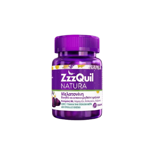 ZzzQuil Natura – Dietary Supplement for Sleep Disorders With Melatonin 30 gummies ZzzQuil Natura – Dietary Supplement for Sleep Disorders With Melatonin 30 gummies