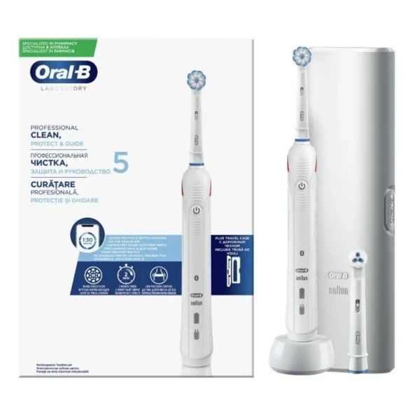 Oral-B - Professional Gumcare 3 Ηλεκτρική Οδοντόβουρτσα για Ευαίσθητα Ούλα με Ορατό Αισθητήρα Πίεσης και Σύνδεση Bluetooth και Θήκη Ταξιδίου 1τμχ Oral-B - Professional Gumcare 3 Ηλεκτρική Οδοντόβουρτσα για Ευαίσθητα Ούλα με Ορατό Αισθητήρα Πίεσης και Σύνδεση Bluetooth και Θήκη Ταξιδίου 1τμχ