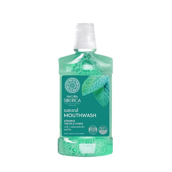 Natura Siberica - Στοματικό Διάλυμα με 7 Βότανα Σιβηρίας και Ψευδάργυρο Δυνατά Δόντια & Ούλα 520ml Natura Siberica - Στοματικό Διάλυμα με 7 Βότανα Σιβηρίας και Ψευδάργυρο Δυνατά Δόντια & Ούλα 520ml