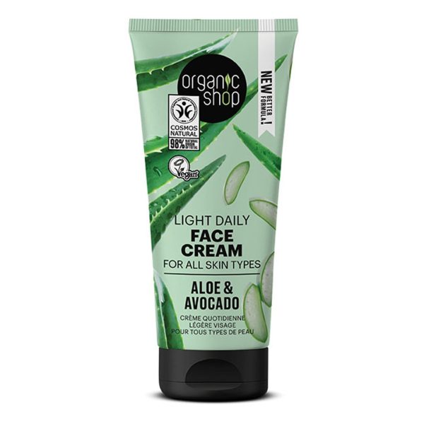 Natura Siberica - Organic Shop Ελαφριά Κρέμα Προσώπου Αβοκάντο & Αλόη 50ml