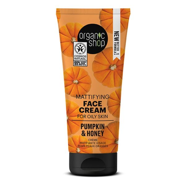 Natura Siberica - Organic Shop Κρέμα Προσώπου Ματ Αποτέλεσμα Κολοκύθα & Μέλι 50ml