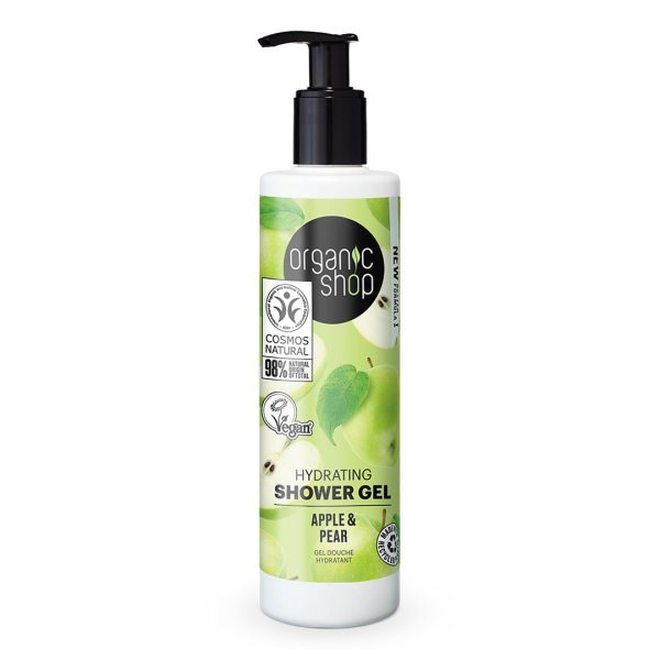 Natura Siberica – Organic Shop Hydrating Shower Gel Apple & Pear 280ml