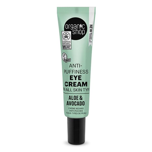 Natura Siberica - Organic Shop Κρέμα Ματιών κατά των Πρηξιμάτων Αβοκάντο & Αλόη 30ml