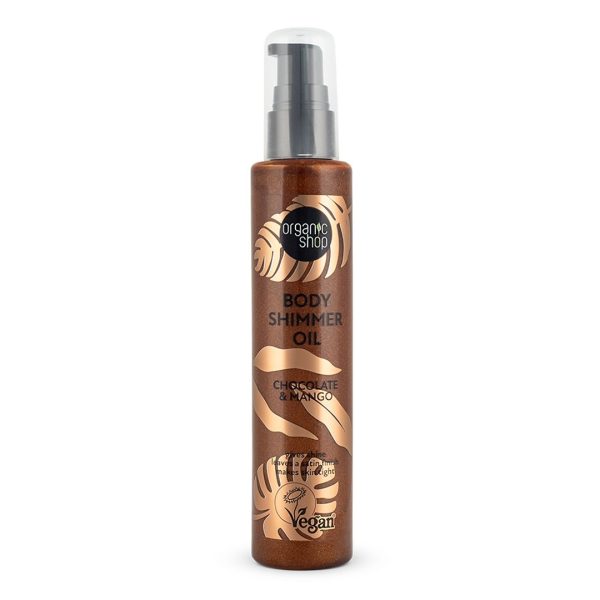 Natura Siberica – Organic Shop Body Shimmer Oil Chocolate & Mango 100ml