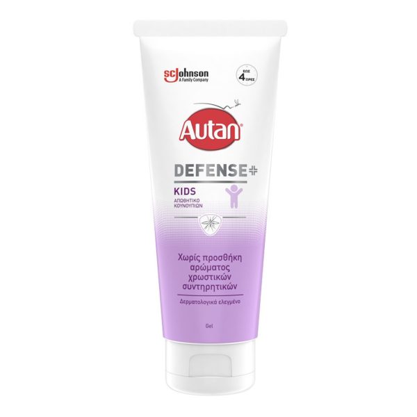 Autan - Defense+ Kids Απωθητικό Τζελ Κουνουπιών για Παιδιά 100ml Autan - Defense+ Kids Απωθητικό Τζελ Κουνουπιών για Παιδιά 100ml