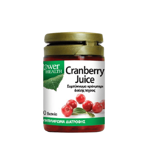 PowerHealth - Cranberry Juice για την Προστασία του Ουροποιητικού 30caps