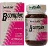 Health Aid - Vitamin Β Complex Supreme Συμπλήρωμα Για Μεταβολισμό, Νευρικό & Ανοσοποιητικό Σύστημα 30caps