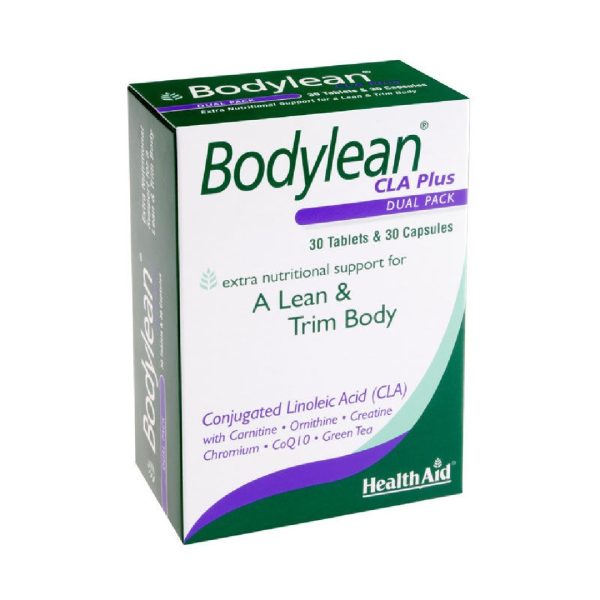 Health Aid - Bodylean CLA Plus Συμπλήρωμα Διατροφής για Λεπτό & Σφριγηλό Σώμα 30tabs & 30caps Health Aid - Bodylean CLA Plus Συμπλήρωμα Διατροφής για Λεπτό & Σφριγηλό Σώμα 30tabs & 30caps