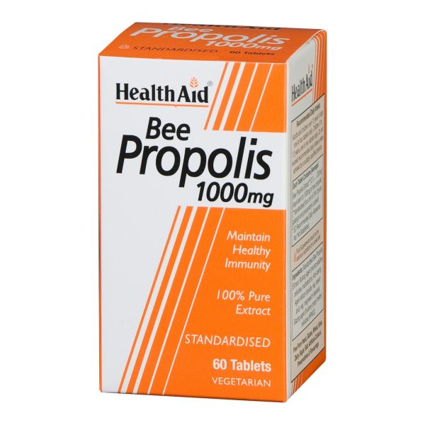 Health Aid – Bee Propolis 1000mg, Maintain Healthy Immunity, 60 tablets