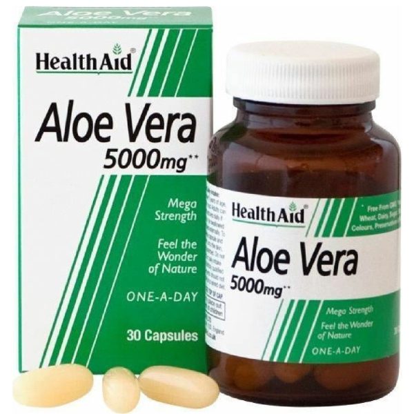 Health Aid – Aloe Vera 5000mg 30caps Health Aid – Aloe Vera 5000mg 30caps