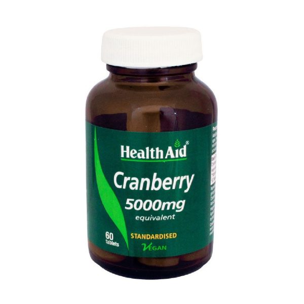 Health Aid – Cranberry 5000mg 60tabs Health Aid – Cranberry 5000mg 60tabs