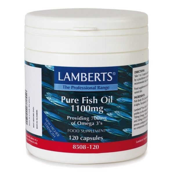 Lamberts – Pure Fish Oil 1100mg 120 tabs