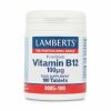 Lamberts - Vitamin B12 100μg Συμπλήρωμα Διατροφής με Βιταμίνη Β12 100 tabs