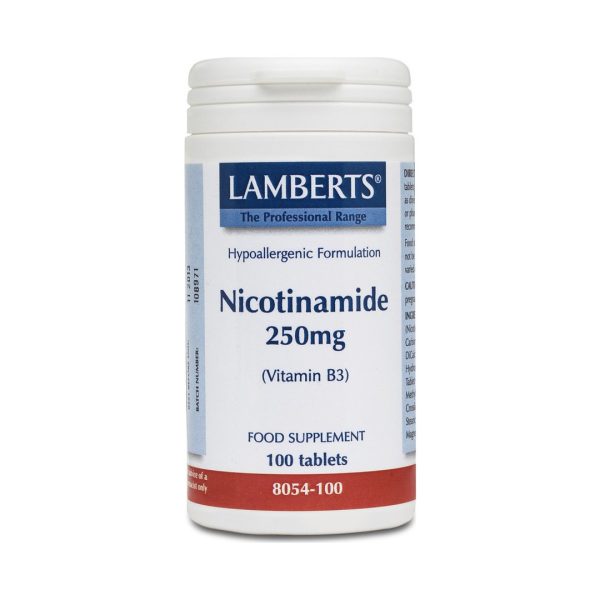 Lamberts – Νιασίνη (βιτ.B3) 250mg 100 tabs