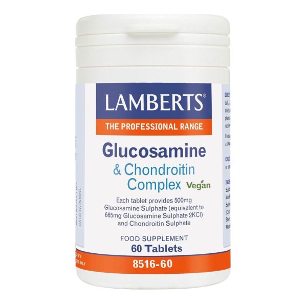 Lamberts - Glucosamine and Phytodroitin Complex Σύμπλεγμα Γλυκοζαμίνης και Φυτοδροϊτίνης 60tabs Lamberts - Glucosamine and Phytodroitin Complex Σύμπλεγμα Γλυκοζαμίνης και Φυτοδροϊτίνης 60tabs