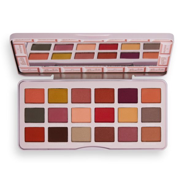 Revolution - I Heart Chocolate Παλέτα με 18 Σκιές Ματιών Toasted Marshmallow Revolution - I Heart Chocolate Παλέτα με 18 Σκιές Ματιών Toasted Marshmallow