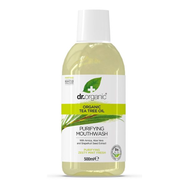 Dr.Organic - Στοματικό Διάλυμα με Βιολογικό Τεϊόδεντρο 500ml