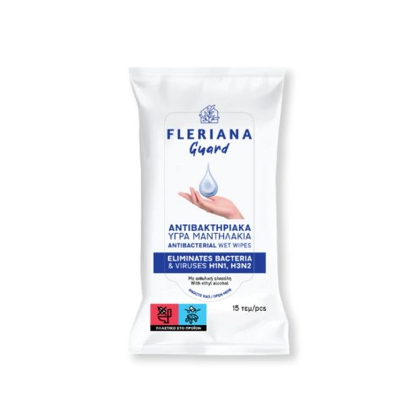 Fleriana – Guard Antibacterial Wet Wipes 15pcs