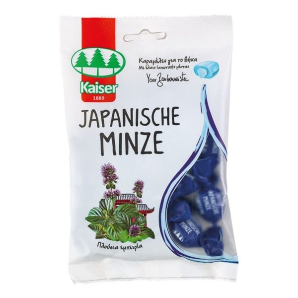 Medisei - Kaiser Japanische Minze Καραμέλες για το Βήχα με Έλαια Ιαπωνικής Μέντας 90γρ Medisei - Kaiser Japanische Minze Καραμέλες για το Βήχα με Έλαια Ιαπωνικής Μέντας 90γρ